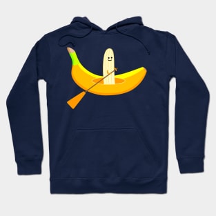 Funny banana as a paddler Hoodie